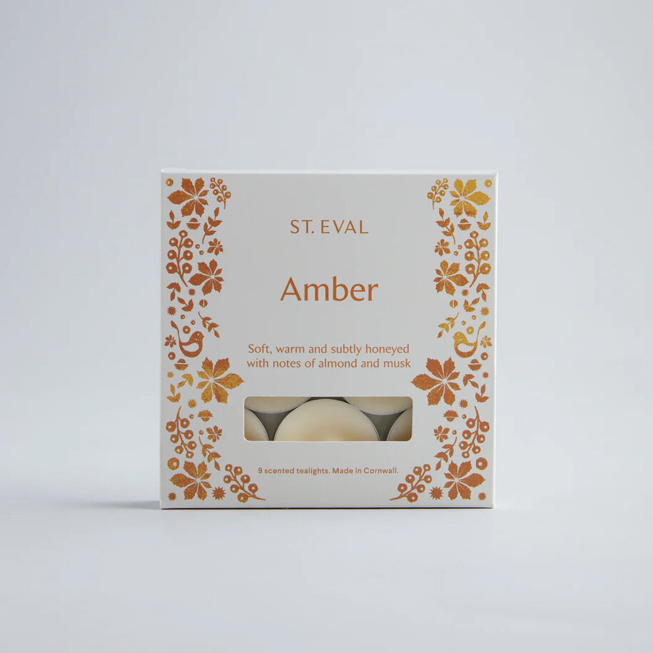 Folk Amber Scented Tealights