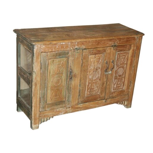 India - Old Furniture Carved Sideboard