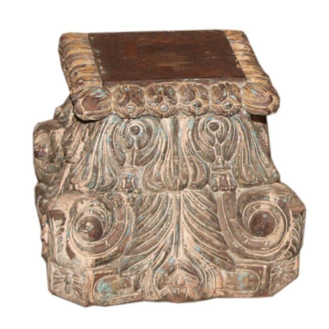 Antique Pillar Base - Trading Boundaries