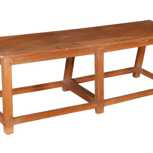 India - Old Furniture Teak Bench