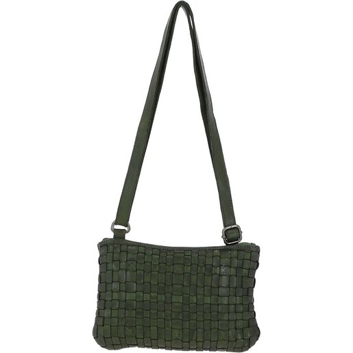 Level 2 Accessories Lattice leather Handbag -  Green (S)