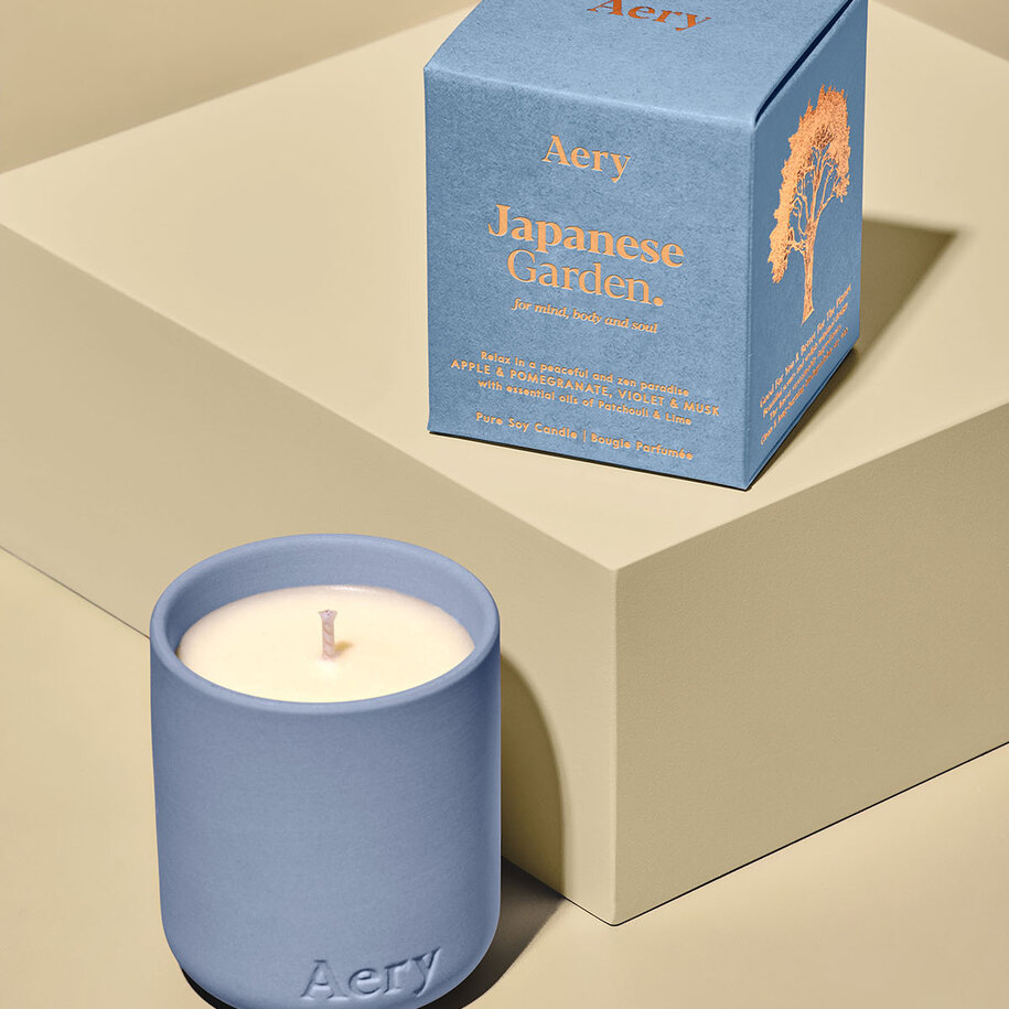 Japanese Garden Scented Votive Candle