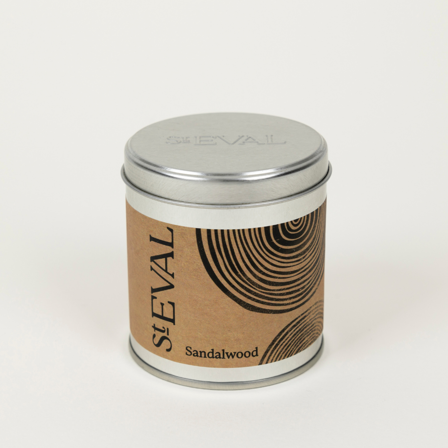 Sandalwood Candle Tin