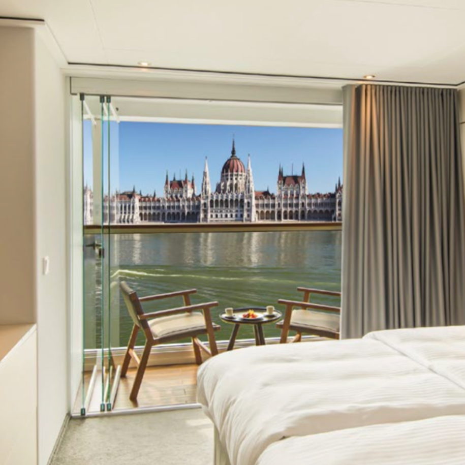 Amsterdam to  Basel (30% Cabin Deposit for Two Guests)