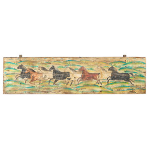 Galloping Horses Panel