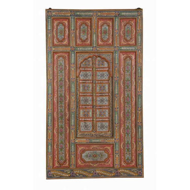 India - Old Furniture Antique Indian Window Panel