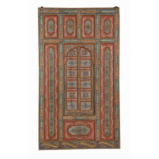 India - Old Furniture Antique Indian Window Panel