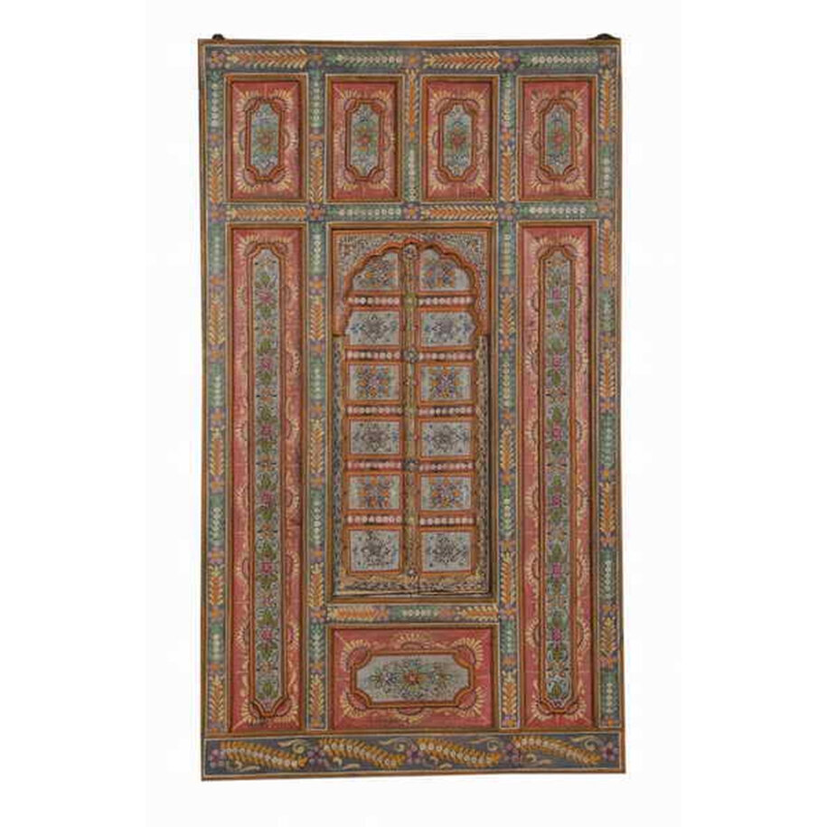 Antique Indian Window Panel