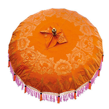 Level 2 Accessories Orange & Pink Indah Sun Parasol