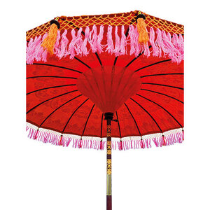 Orange & Pink Indah Sun Parasol