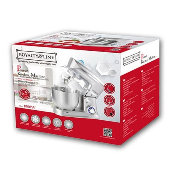 Royalty Line Royalty Line - Keukenmachine 3 in 1 - Zwart