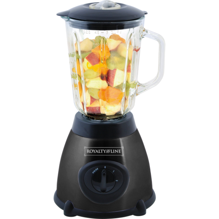 Royalty Line Royalty Line glazen blender - ZWART - 800W