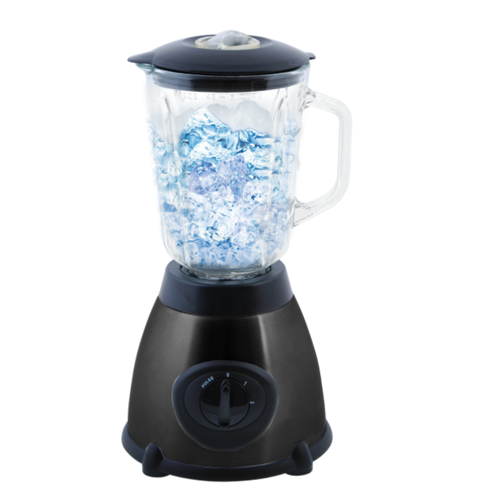 Royalty Line Royalty Line glazen blender - ZWART - 800W