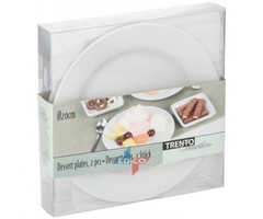 Trento Dessertbord 20Cm Wit Set 2