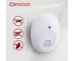Cenocco Cenocco Ongedierte Alarm – Verjaagd Muizen Insecten Ratten – Elektromagnetische Pulsen en Echografie – CC-9062