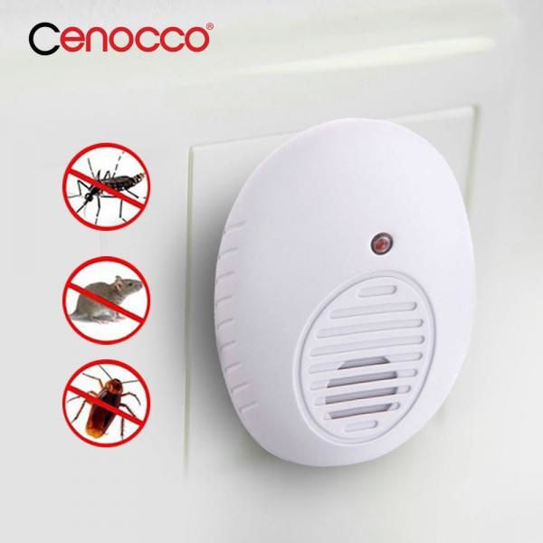 Cenocco Cenocco Ongedierte Alarm – Verjaagd Muizen Insecten Ratten – Elektromagnetische Pulsen en Echografie – CC-9062
