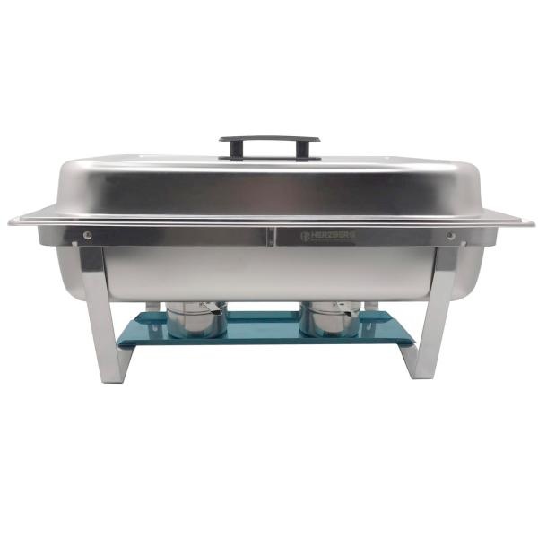 Herzberg Herzberg HG-8022-3: Professionele Komfoor - 3 Stuks 1/3 Voedselpan