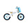 Kinderline WBC726.1: Houten Loopfiets - Turquoise Blauw