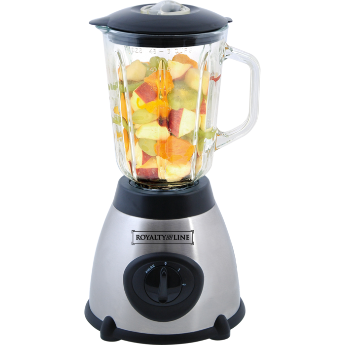 Royalty Line Royalty Line glazen blender - ZWART - 800W