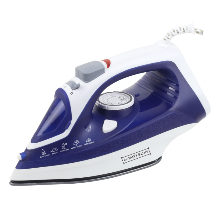 Royalty Line Royalty Line Stoomstrijkijzer - Paars/Wit