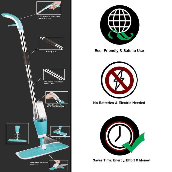 Cenocco Cenocco CC-9072: Vloermop met sprayfunctie