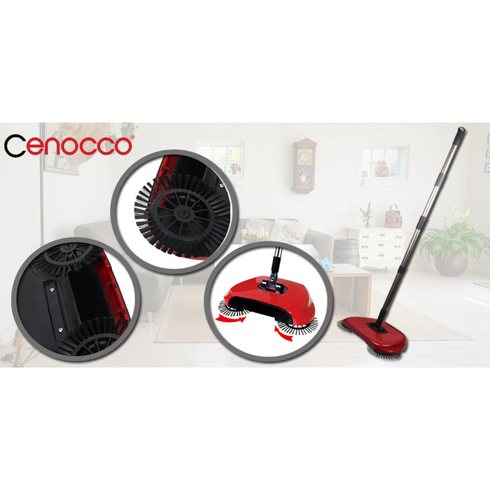 Cenocco Cenocco CC-9071: Vacuümzwabber Met Harde Borstel