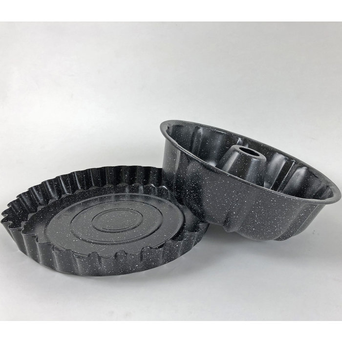 Royalty Line Tulband bakvorm - anti-aanbak 25 cm set van 2