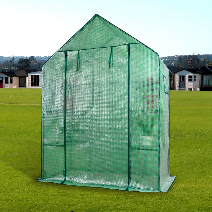 Herzberg Herzberg HG-8002; Walk-in Greenhouse met Windows