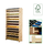 SMH LINE® Wijnrek - 91 flessen - 164x72,5x24,7cm - Wijnrek Hout - Flessenrek