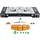SMH LINE® Dubbele Camping kooktoestel - 2 Pits - 2x 2500W - Incl. 4x gasflessen