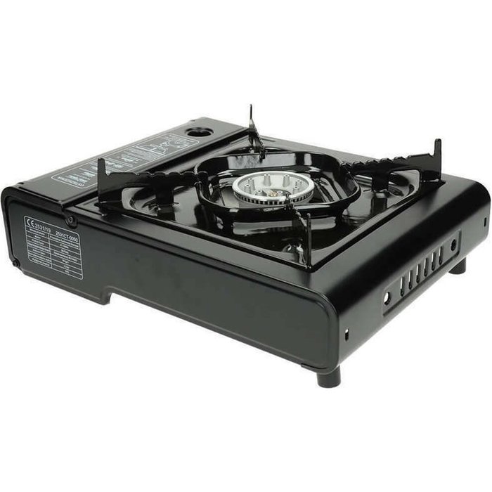 SMH LINE® SMH LINE®  Camping kooktoestel - Draagbaar Gasfornuis - Incl. 4x gasflessen en koffer