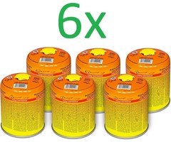 SMH LINE® SMH LINE®  Gas Cartridge - 6x 300g - Easy Clic - Gas cartouche - Schroefventiel