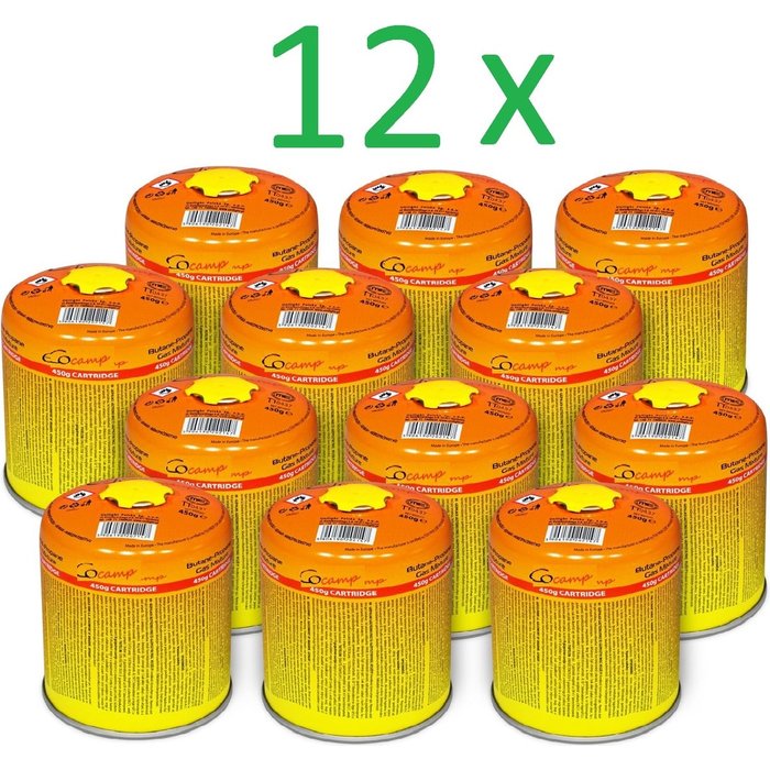 SMH LINE® SMH LINE®  Gas Cartridge - 12x 300g - Easy Clic - Gas cartouche - Schroefventiel