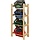 SMH LINE® Krattenrek - Opbergrek - 4 Kratten - Extra Stevig - Hout