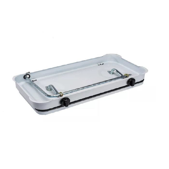 SMH LINE® SMH LINE® Gas kooktoestel - 2-pits XL - Camping kooktoestel - Gaskomfoor - Incl. Gasslang set