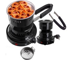 SMH LINE® SMH LINE® Kolenbrander - Elektrische Kolenbrander - 600W - Incl. Tang