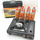 SMH LINE®  Camping kooktoestel - Draagbaar Gasfornuis - Incl. 10x gasflessen en koffer