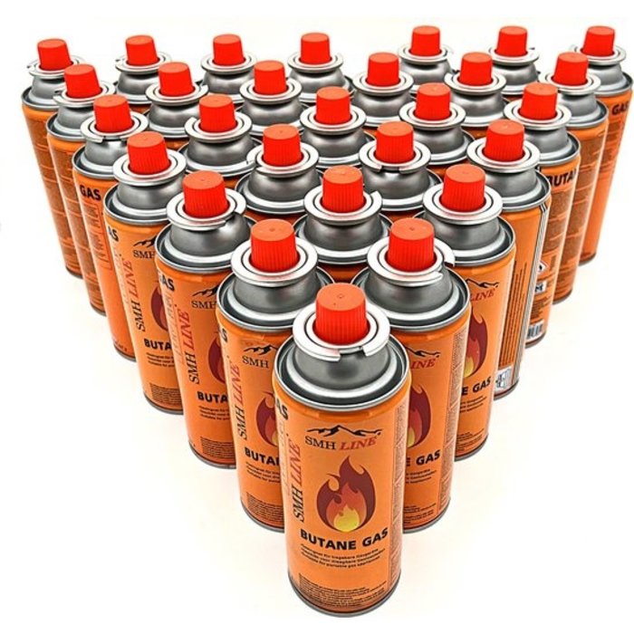 SMH LINE® SMH LINE® Kookstel gasflessen - Butaan Gasflessen - 20x 227g - Gasbussen