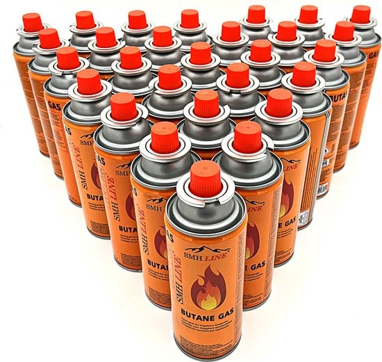 SMH LINE® SMH LINE® Kookstel gasflessen - Butaan Gasflessen - 20x 227g - Gasbussen