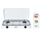 SMH LINE® Gas kooktoestel - 2-pits XL - Camping kooktoestel - Gaskomfoor - Incl. Gasslang set
