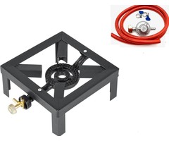 SMH LINE® SMH LINE® Wokbrander - Kookbrander - 25x25x11cm - 3 KW - Incl, drukregelaar