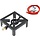 SMH LINE® Wokbrander - Kookbrander - 25x25x11cm - 3 KW - Incl, drukregelaar