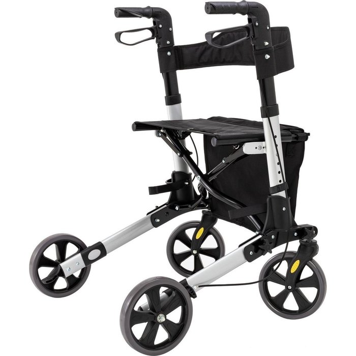 SMH LINE® SMH LINE® Lichtgewicht Rollator - Dubbel Opvouwbaar - Incl. Led lamp