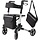 SMH LINE® Lichtgewicht Rollator - Dubbel Opvouwbaar - Incl. Led lamp