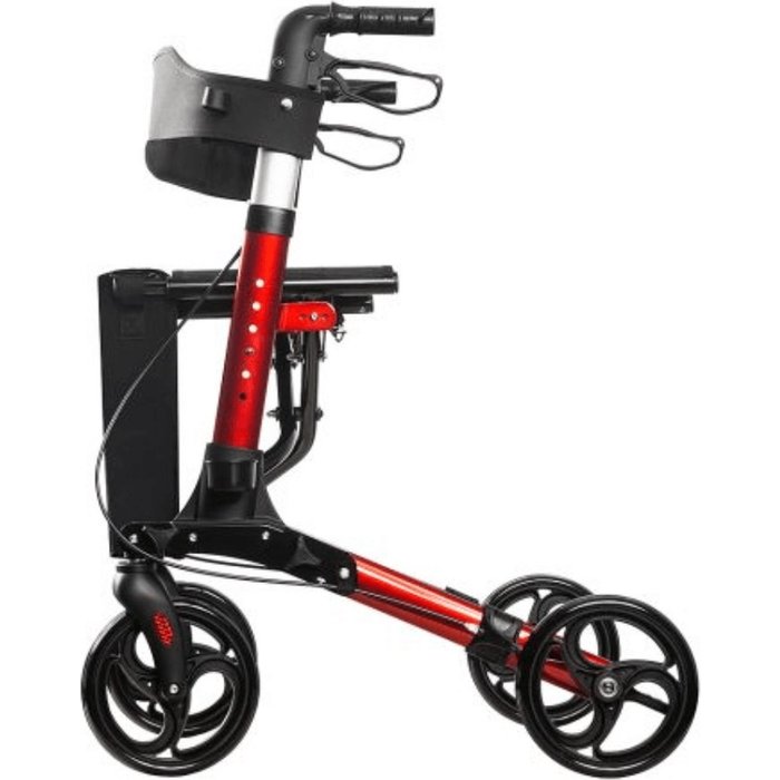 SMH LINE® SMH LINE® Lichtgewicht Rollator - Dubbel Opvouwbaar - Incl. Led lamp