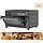 SMH LINE® Mini Vrijstaande Oven - 26L - 1400W - Convectie Mini Oven - Geëmailleerde Holte - Zwart