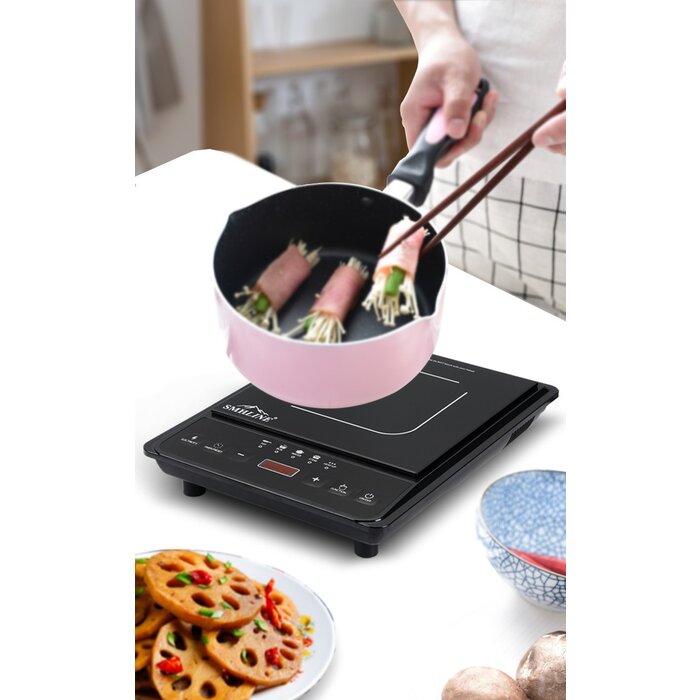 SMH LINE® SMH LINE - Inductie kookplaat enkel - 2000 Watt - zwart