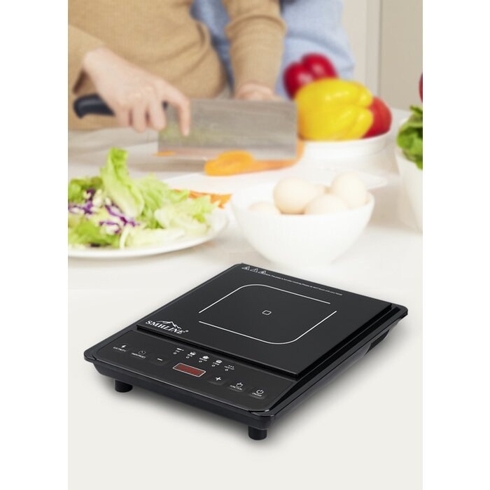 SMH LINE® SMH LINE - Inductie kookplaat enkel - 2000 Watt - zwart