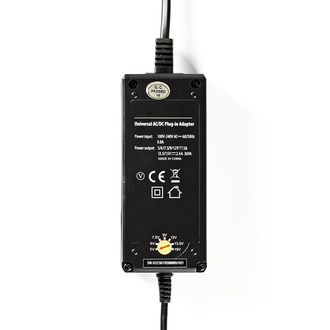NEDIS UNIVERSAL AC ADAPTER