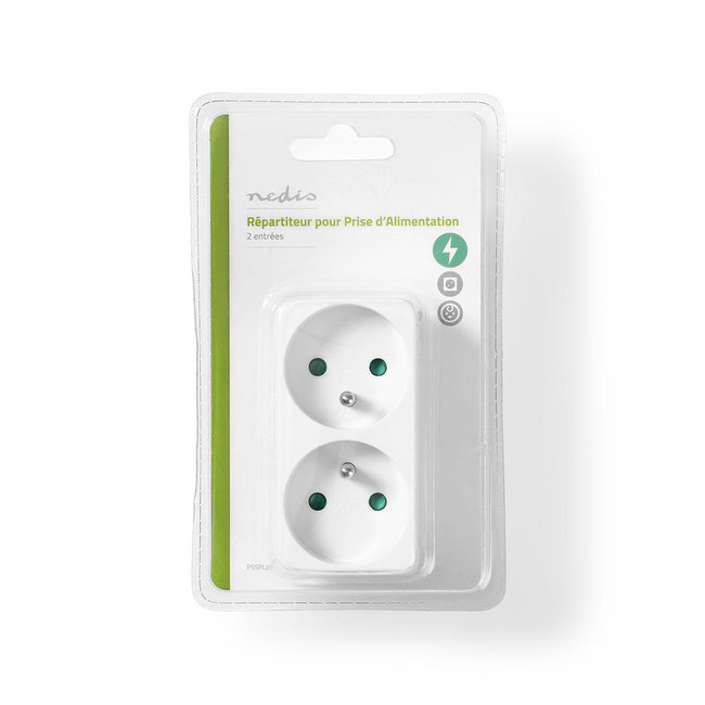 NEDIS STOPCONTACT SPLITTER 2 WEG
